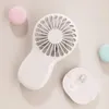 Rechargeable Mini Portable Pocket Fan Phone Holder Cool Air Hand Held Travel Cooler Cooling Fan for Office Outdoor Home1210u