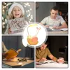 Bordslampor Kids Desk Lamp uppladdningsbar LED -snigel Lässljus Bok Ljus med pennhållare för sovrummet