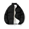 Men's Down Parkas 2023 Winter Jacket Men Loose Thicken Fleece Warm Mens Stand Collar Fashion Women Streetwear 6XL 7XL 8XL 231128