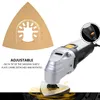 Zaagbladen 5st Carbide Oscillating Tool Saw Blades för snabba förändringar Multitools Tile PROSOLE CONCRETE CEMENT CEMENT CEAMICS Cutter Accessories