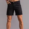 Herren-Shorts Weiße Shorts Herren-Bermuda-Shorts Streetwear Reine Baumwolle Knielänge Lässige kurze Hose Arbeitshose Sommermode Unterteil 230428