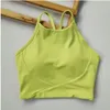 LULUS stesso stile con pettorina a forma di Y collo appeso collo alto retro antiurto asciugatura rapida fitness cinturino da corsa reggiseno sportivo yoga zz