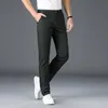 Calças 2022 primavera outono calças casuais masculinas homem fino ajuste chinos moda calças masculinas formais roupas de marca plus size 3040
