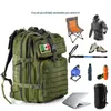 Mochila MARKROYAL Tático Caminhadas Mochilas Nylon Impermeável Saco de Viagem Ao Ar Livre Militar Mochilas Camping Sacos de Pesca Drop 231124