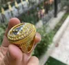 2022 Curry Basketball Warriors Team Champions Championship Ring with Wooden Display Box Souvenir Men Fan Gift Jewelry