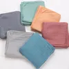 Coperte Fasce Swaddle Avvolgere Sacco a pelo Colore solido Asciugamano da bagno Coperta Vestiti per nati Baby Shower Articoli da regalo 231127