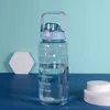 Бутылки с водой 2000 мл летних спортивных бутылок с водой Портативная бутылка с большими возможностями пить