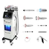 Gerenciamento multifuncional de rosto completo 10 em 1 Aqua Peeling Deep Cleaning Hydra Face Oxygen Machine