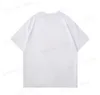 T-shirty męskie krótkie rękawie tee plus size męskie damskie solidne swobodne luźne marka moda najlepsze litery wzór koszulki T-shirt 2023 Spring Summer Classic Tee T230505