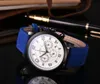 Luxury fashion men's watch High-end quartz six-pin automatic watch leather strap design sports and leisure classic watch