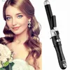 Curling Irons YAWEEN Curling Wand 1.25 inch (approx. 3.2 cm) Fully Automatic Rotating Curling Iron with Adjustable Heat Setting Q231128