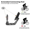 Conjuntos de grupos de bicicleta EasyDo Bicycle Handlebar Retro View Mirror 360 Rotate Ajustável Back Sight Refletor 17-24.5mm Anti-Queda MTB Ciclismo Acessórios 231127