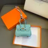 Luxus Schlüsselanhänger Schlüsselanhänger Fall Handtaschen Haken Designer Taschen Aufhänger Airpods Fällen Kopfhörer Box Kopfhörer Zubehör Damen Mini Handtasche Dame Picotin Lock Anhänger HBP