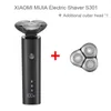 Nouveau XIAOMI MIJIA hommes rasoir électrique S301 tondeuse à barbe Machine rasage Portable Flex rasoir IPX7 lavable Trimer lame en céramique