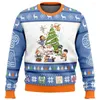 Мужские толстовки Аватар Последний Airbender на Рождество уродливый свитер подарок Санта-Клаус пуловер мужской 3D толстовка An