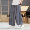 Pantaloni da uomo Streetwear Harem da uomo Moda Primavera Estate Pantaloni sportivi a gamba larga in stile coreano Pantaloni da donna casual da uomo Big Size 5XL