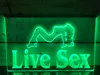 Live Sex Sexy Girl Dancer XXX Led Neon Sign Home Decor nyår Vägg bröllop sovrum 3d nattljus