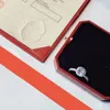 Quadratischer Diamantring, Designer-Verlobungsringe für Frauen, Luxusringe aus Sterlingsilber, Damen-Jubiläumsgeschenk