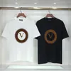 Camisetas masculinas pretas e brancas camisetas para homens e mulheres Tee Designers Tshirt Roupas de luxo Moda Casual Clássico Manga Curta Casal Algodão T-shirts Femininas Designer T-shirts