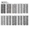 3 PCFalse Eyelashes 10/5 Pairs 3D Faux Mink Eyelashes Natural Thick Long False Eyelashes Dramatic Fake Lashes Makeup Extension Faux Cils maquiagem Z0428