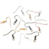 Brincos de argola 100pcs/lote 20x22mm jóias de jóias DIY Cabras de liga liga fios da orelha com acessórios para fabricação de contas