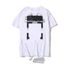 Summer Luxurys T-shirt da uomo e da donna Designer Offs Abbigliamento T-shirt larghe Top Uomo Casual Street Graffiti Camicia Felpa Manica corta T-shirt Offes Bianco 96HW