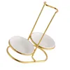 Dinnerware Sets Metal Spoon Stand Stainless Steel Ladle Rack Kitchen Holder Cookware Standing Rest