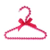 Cintres Antirouille Enfants En Plastique Perle Cintre Bébé Pour Vêtements Enfants Tissu Enfant Rack Chambre Crochet