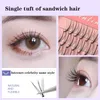 3 PCFalse Eyelashes Anlinnet Professional Makeup 60 clusters Personal Cluster Eyelash Single tuft of M sand eyelash Grafting False Eyelashes Z0428