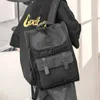 Mode mäns ryggsäck handväska mångsidig utomhus resor ryggsäck stor kapacitet ryggsäck college student skolväska datorväska 230420