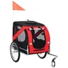 Carriers New Large Pet Bicycle Trailer Cat Dog Cart Folding Outdoor Riding Travel Trailer Pet Out Carry Pet Stroller Cat Carrier