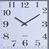 Relógios de parede Médio Moderno Diamante Quebrado Relógio Silencioso Tempo Criativo Decoração de Quarto de Luxo