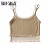T-Shirt Bold Shade Grunge Streetwear 90s Style Camis Women Patchwork Indie Vintage Tank Tops 2021 Skinny Ribbed Strap Crop Top Basic Hot