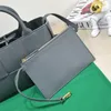 Borsa Luxurys Mini Borsa tote Venetasbottegass Borsa tote Arco Borsa da pendolare Borsa monospalla casual Borsa da donna grande in vera pelle di pecora intrecciata