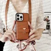 Women Crossbody Bag Designer Case Telefon dla iPhone 15 Pro Max Case Apple iPhone 14 Pro Max 13 12 11 15 Plus uchwyty na karty skrzynki portfel torebki mobilne szaliki