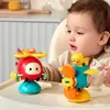 Bath Toys Montessori Baby For Children Ing For Toddlers 0 12 Månader Sucker Spinner Sug Cup Barn Rattles Teether