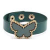 Bangle Fashion Email Butterfly Pu Leather Bracelets Women Men Verstelbaar Multicolor Personality Paar Bracelet Fine Jewelry Z196