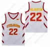 Maillot de basket-ball personnalisé Iowa State Cyclones NCAA College 22 Gabe Kalscheur 14 Jeff Hornacek 5 Aljaz Kunc 3 Tre Jackson 45 Rasir Bolton 0 Blake Hinson