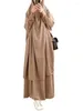 Ethnische Kleidung 15 Farben Muslim Abaya Frauen Hijab Kleid Set Gebet Kleidungsstück Lange Khimar Ramadan Kleid Abayas Rock Sets Islamische Kleidung