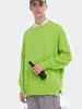 Pulls pour hommes RDMQ 2023 Trendy surdimensionné tricots unisexe couleur bonbon col rond tricot hommes et femmes pulls chauds plus taille