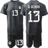 المنتخب الوطني 23 24 حارس مرمى المكسيك 13 Guillermo Ochoa Jerseys Soccer Set Men Kids Long Long