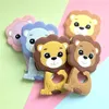 Teethers Toys 5/10Pcs Silicone Lion Baby Teethers born Care For Baby Accessories Food Grade Teething Baby Pendant Jewelry Making Baby Toys 231127