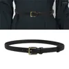 Cinture Cintura sottile Cintura Jean Y2K Fibbia vintage per band hip hop Player Country Girls