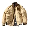 メンズダウンパーカージャケットコート秋の冬のファッションジャケットジッパースタンドカラーポケット長袖ゆるいカジュアルデイリートップコート231128