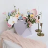Opakowanie prezentów w magazynie luksusowe piękno Walentynki wysokiej klasy tekstura kwiatowa bowbona Zaskoczka na przyjęcie urodzinowe Polygon Polegon Box