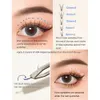 3 PCFaux Cils Yelix A/M Forme Maquillage Professionnel Cils Individuels Cluster Spikes Lash Wispy Premade Russe Naturel Fluffy Faux Cils Z0428