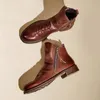 Stivali Autunno Scarpe da uomo Moda Pelle Doppia cerniera laterale Suola antiscivolo Casual Taglia grande 38-48