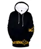 3D Printed Hoodies One Piece Hoodie Men Sweatshirt Women Harajuku Puovers Casual Anime Black 3D Hoodies Clothes C10111665908