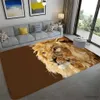 Halılar Ev Dekor 3d Kedi/Kaplan/Kafatası Halı Oturma Odası Yatak Odası Ev Moda Zemin Mat Alan Halı Kichen Mat Chambre Alfombra