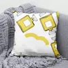 Designer Luxury Letter Pillow High Quality Bedding Home Room Decor Pudow Case Couch Stol Svart och vit bil Multisize Men Women Casual Pillows